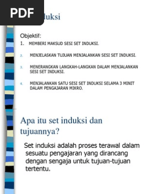 Maksud Set Induksi