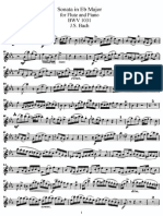 J.S. Bach - Sonata in Eb Major for Flute and Piano BWV 1031 (FLAUTA)