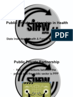 Public Private Partnership in Health