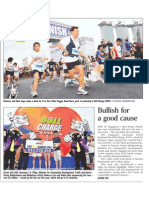 Bullish For A Good Cause, 21 Nov 2009, Straits Times