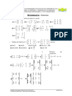 Exercicios Determinantes