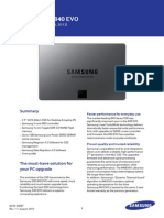 DataSheet-Samsung SSD 840 EVO Rev11