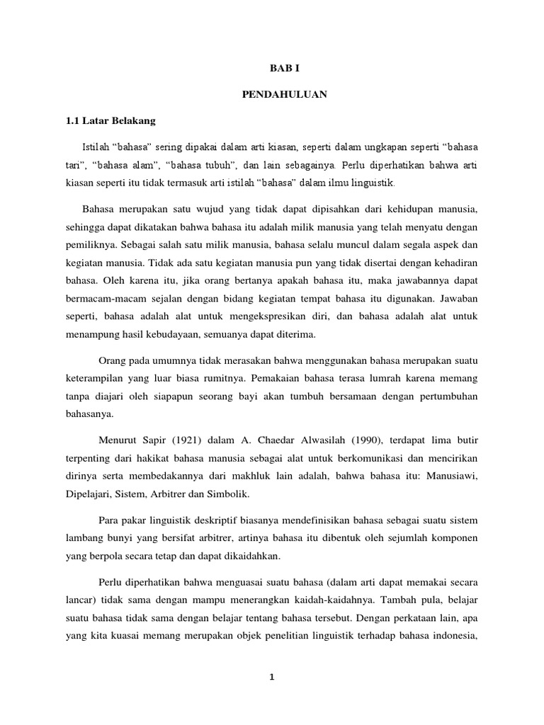 Linguistik Umum Pdf