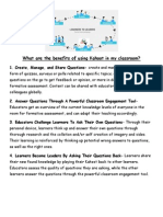 Kahoot Handout 2