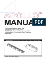 Feniex Apollo Series Operators Manual 