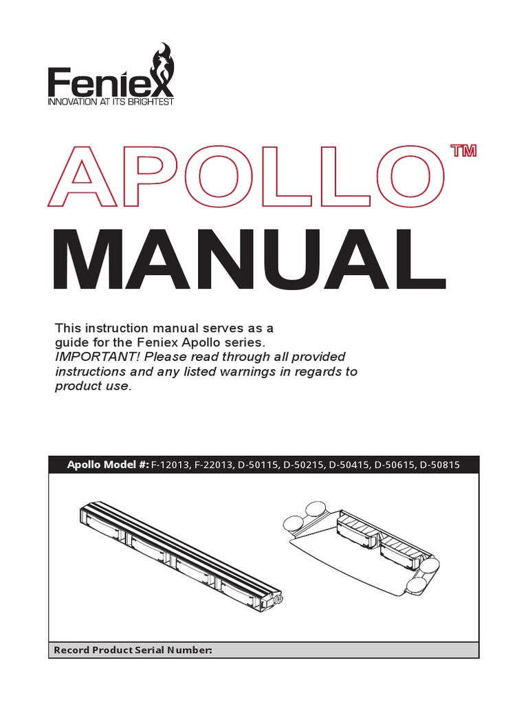 Feniex Apollo Operators Manual Electrical Connector Grey