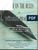Primer on the Rules of Notarial Practice