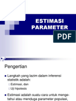 2.0 Estimasi Parameter