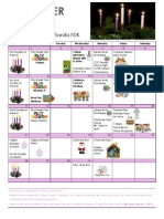 Kindergarten December 2014 Calendar