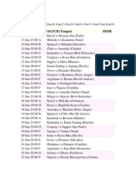 Jadwal Piala Dunia