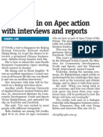 Youths Get in On Apec Action With