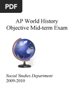 Download AP World History Midterm Exam by MsGutierrez SN24853588 doc pdf