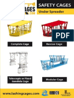 Safety Cages Under Spreader