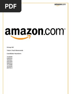 Amazon Strategic Plan