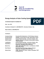 Exergy AnalysisExergy Analysis of Solar Cooling Systems of Solar Cooling Systems