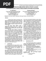 Power System Stabilizer Using Fuzzy Logic