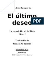 Geralt de Rivia 01-El Último Deseo