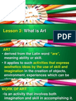 Lesson 3 - Art