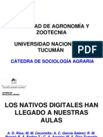 Presentación de Trabajo Sobre Nativos Digitales