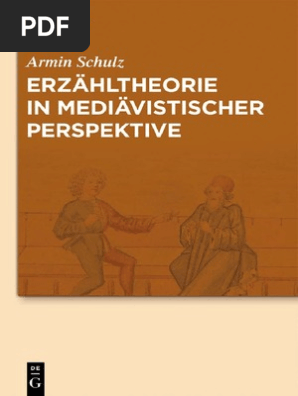 Armin Schulz Erzahltheorie In Mediavistischer