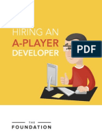 Hiring an a Player Developer(Foundation)