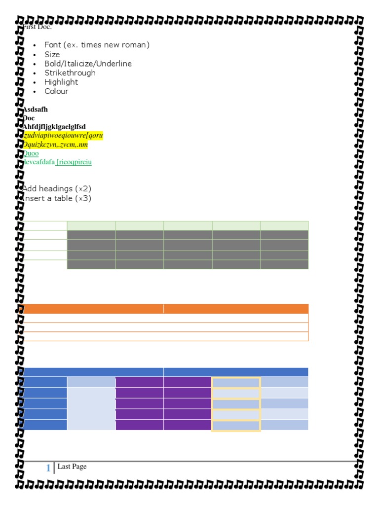 Ms Word Assignment | PDF