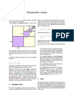 Geometric Series