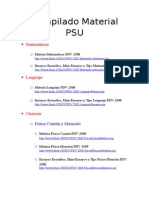 Compilado Material PSU: Matemáticas