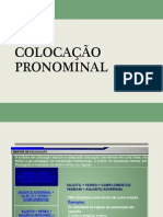 Colocação Pronominal 3 Ano