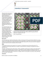 Thin Film Produces New Chemistry in 'Nanoreactor' - ScienceDaily