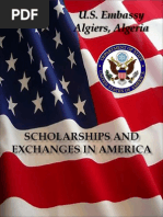 Download Scholarships and Exchanges in the United States Algiers by US Embassy Algiers- Public Affairs SN24855994 doc pdf