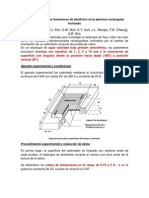 Visualización de Los Fenómenos de Ebullición en La Abertura Rectangular Inclinado