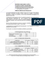 Gobierno escolar de la IE Joaquín Ochoa Maestre del periodo  2014.docx