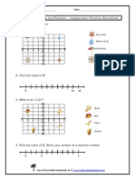 What Is at (3, 3) ?: Coordinate Graphing and Position - Independent Practice Worksheet