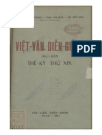 Viet Van Dien Giang Hau Ban The Ky XIX