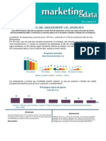 MKT Data Perfil Del Adolescente 2012