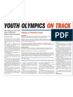 Youth Olympics On Track, 20 Oct 2008, Straits Times