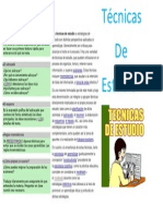 Folleto de Las Tecnicas de Estudio