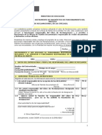 CUESTIONARIOS Quejas, Reclamos y Denuncias 