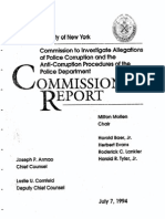 1994-07-07 Mollen Commission - NYPD (Report)