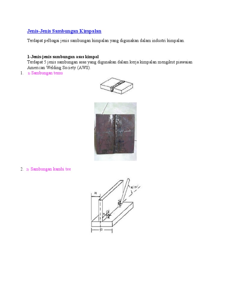 Jenis Kimpalan Pdf