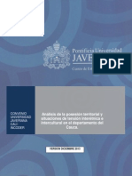 Analisis Posesion Territorial - Tensiones Interetnicas e Interculturales en El Cauca 1