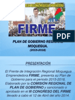 Plan de Gobierno Regional Moquegua