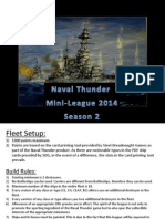Naval Thunder Mini-League 2014 S2