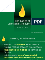 Basics of Lubricants Lubrication
