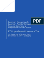 Laporan Audit Asuransi Lippo Tahun 2011 PDF