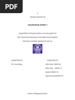 Download Manpower Supply by shipraasrivastav SN24860271 doc pdf
