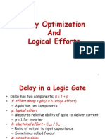 Delay Optimization & Logical Efforts