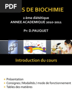 Biochimie 2 Eme Diet Intro Pauquet