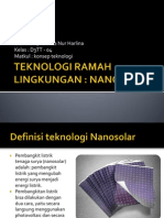 Nanosolar sebagai pembangkit listrik tenaga surya
